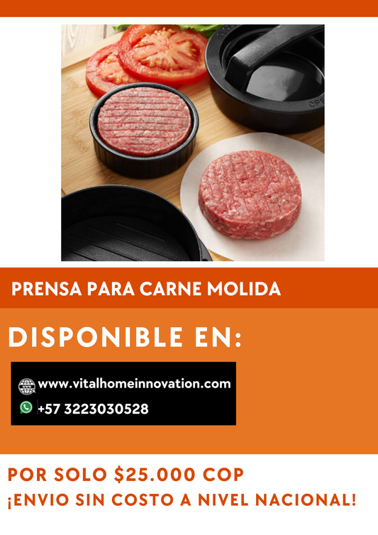 Prensa para carne molida